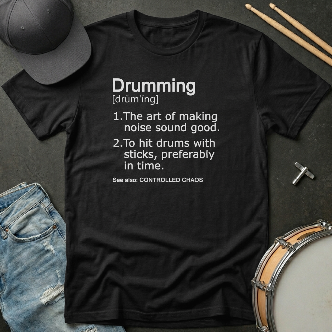 Drumming Definition T-Shirt