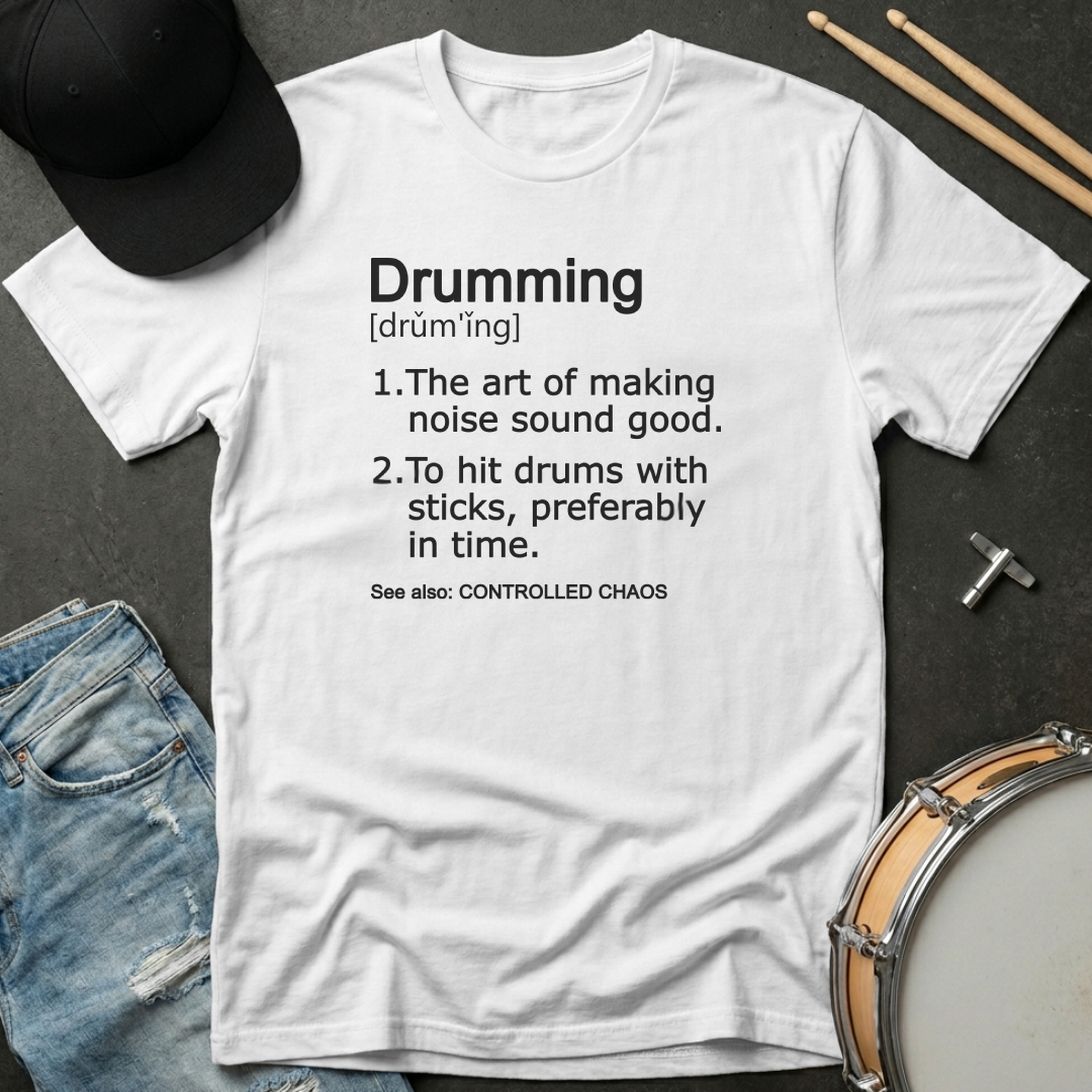Drumming Definition T-Shirt