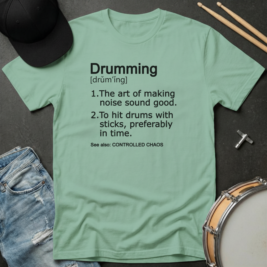 Drumming Definition T-Shirt