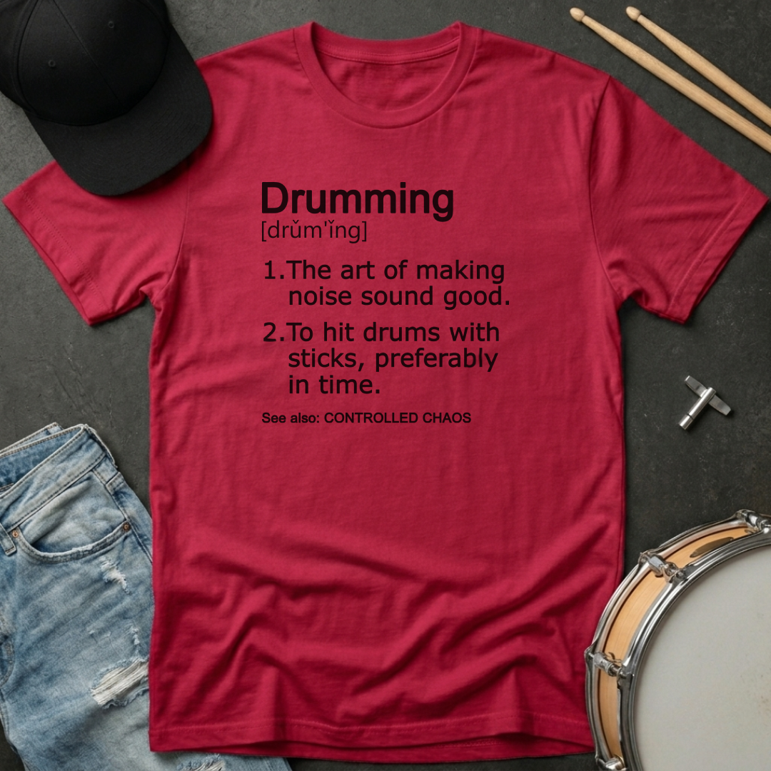 Drumming Definition T-Shirt