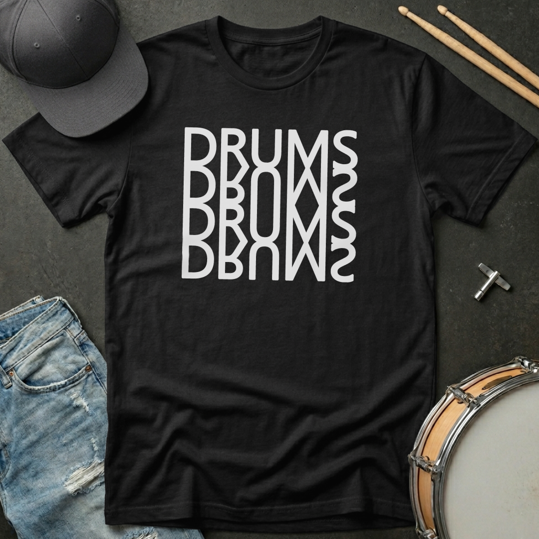 Drums Reflection T-Shirt