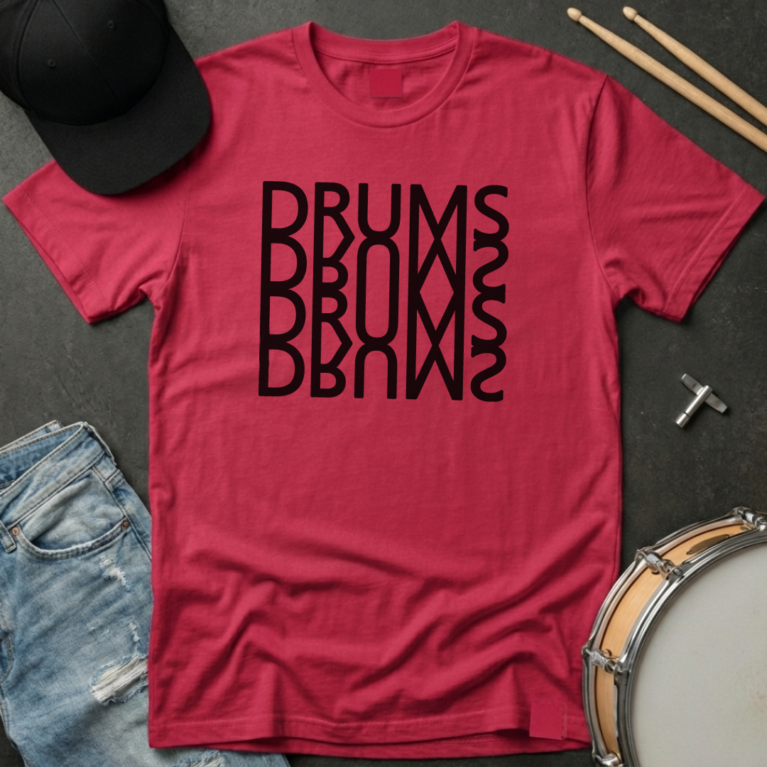 Drums Reflection T-Shirt