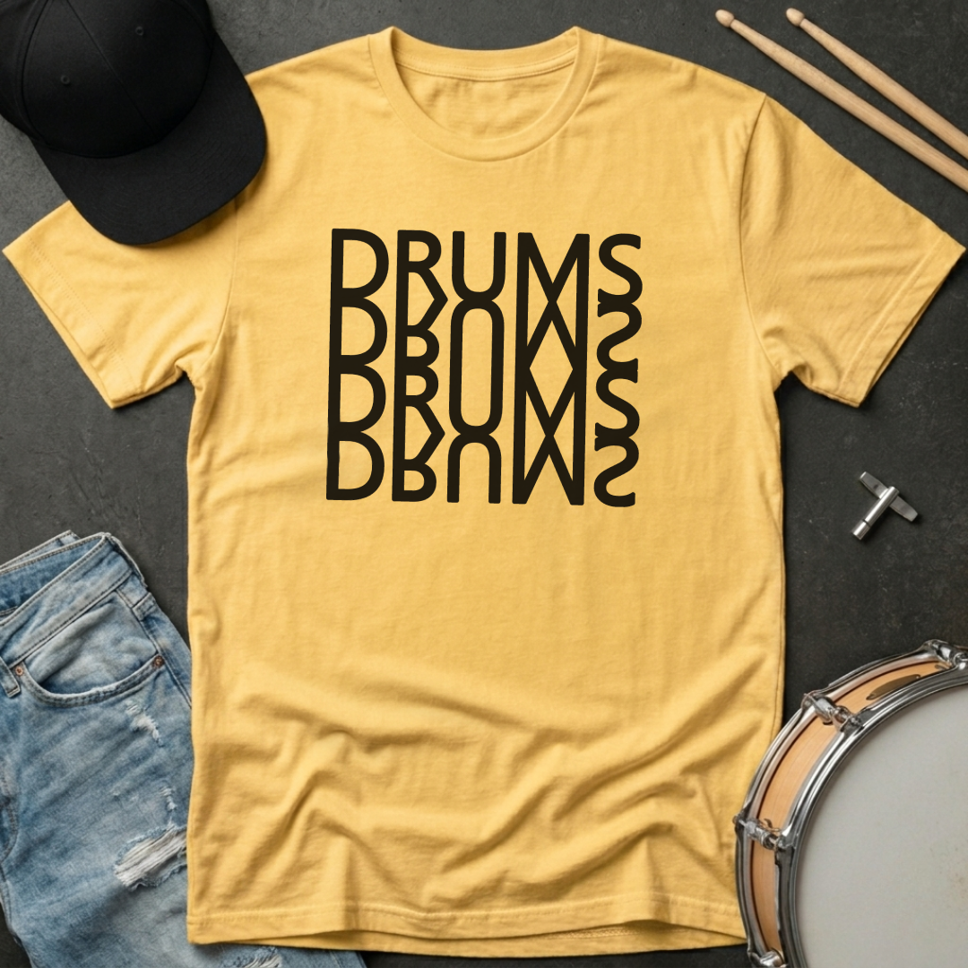 Drums Reflection T-Shirt