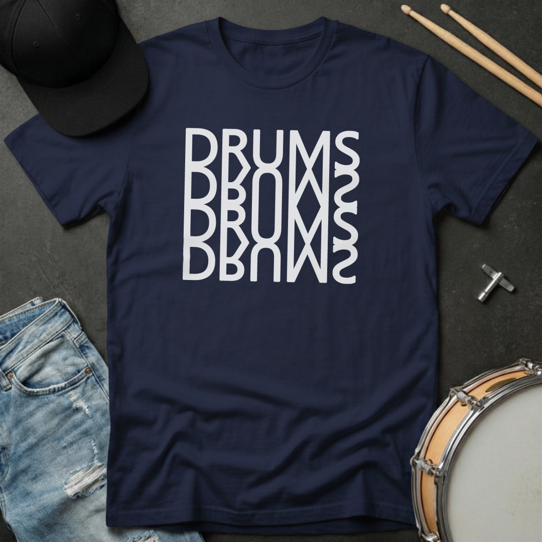 Drums Reflection T-Shirt