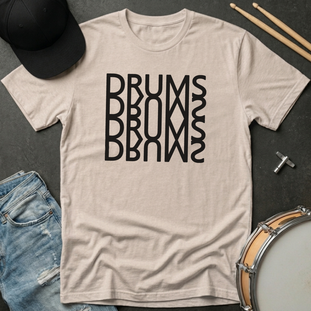 Drums Reflection T-Shirt