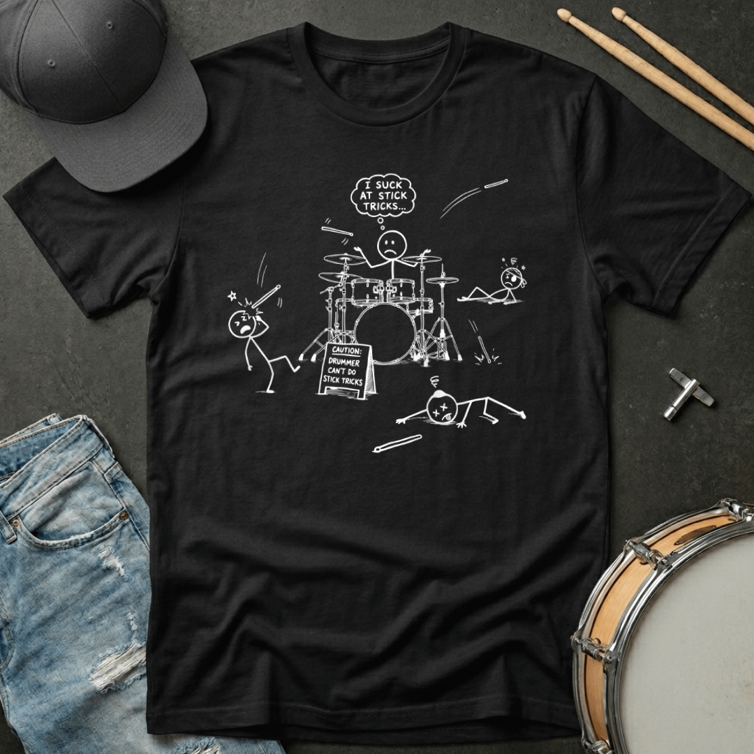 T-Shirt I Suck At Stick Tricks