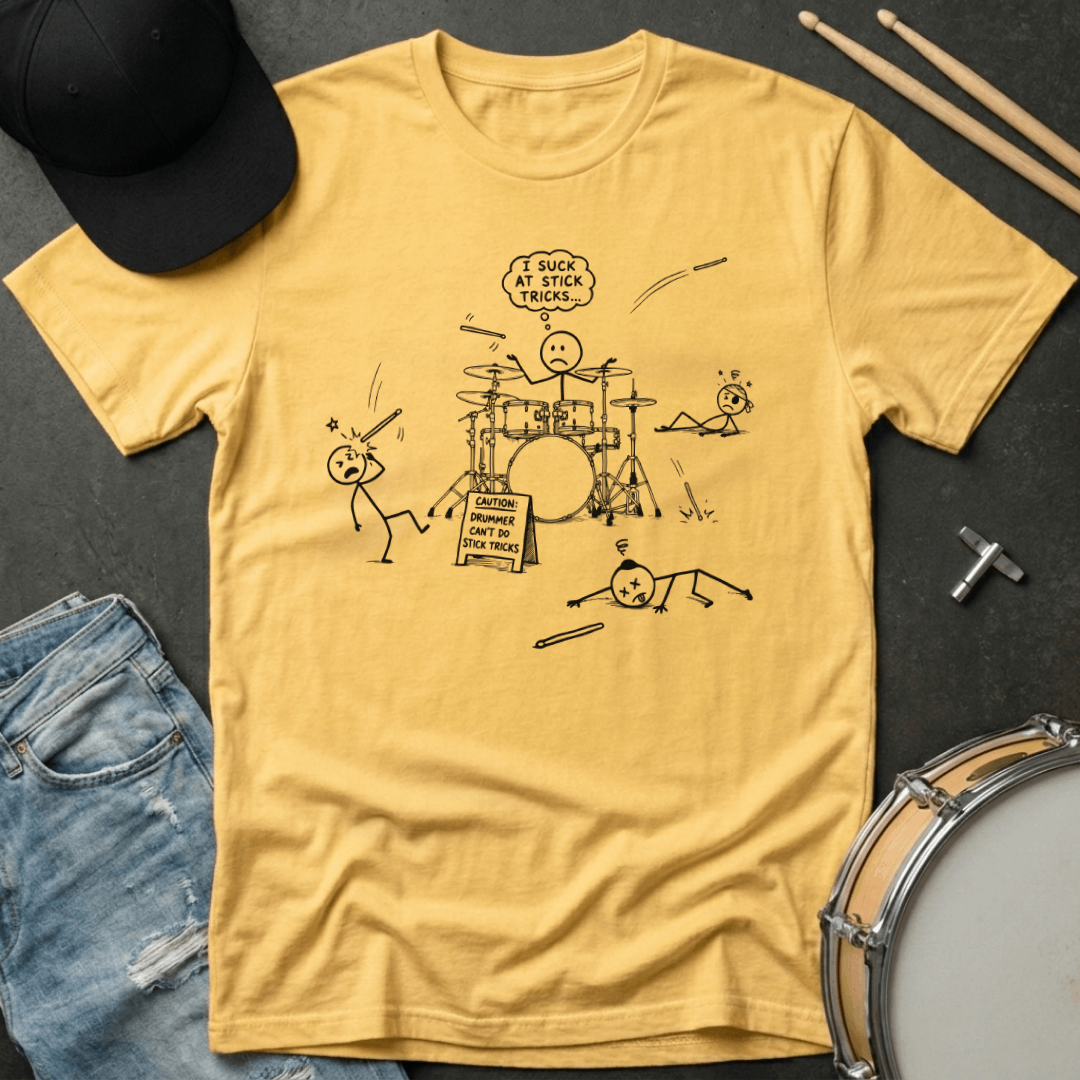 T-Shirt I Suck At Stick Tricks