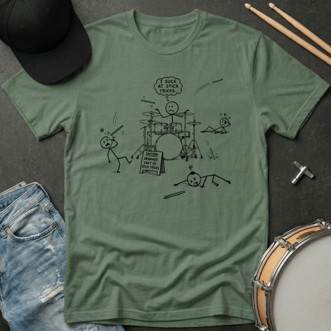 T-Shirt I Suck At Stick Tricks