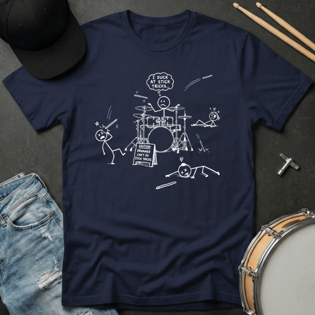 T-Shirt I Suck At Stick Tricks