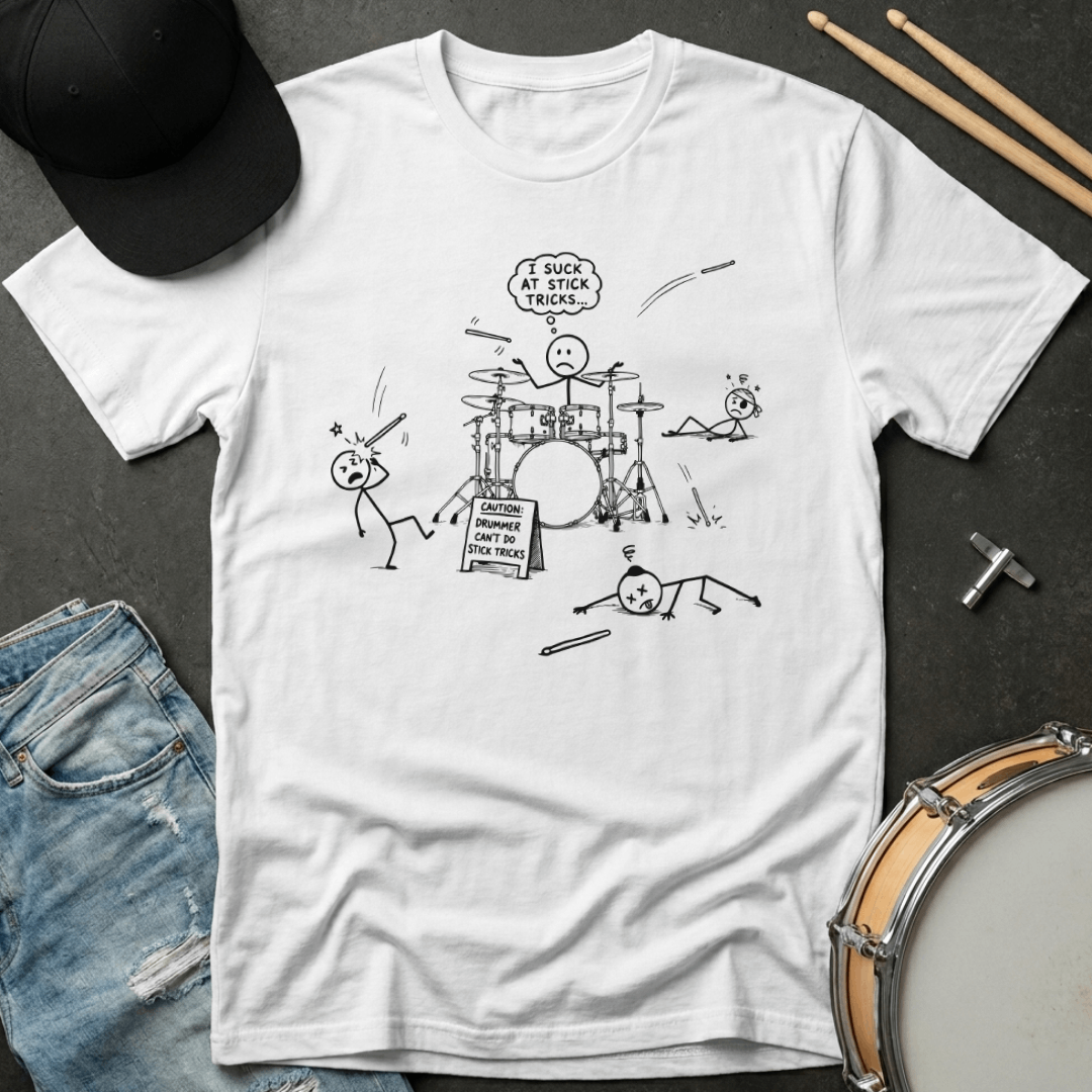 T-Shirt I Suck At Stick Tricks