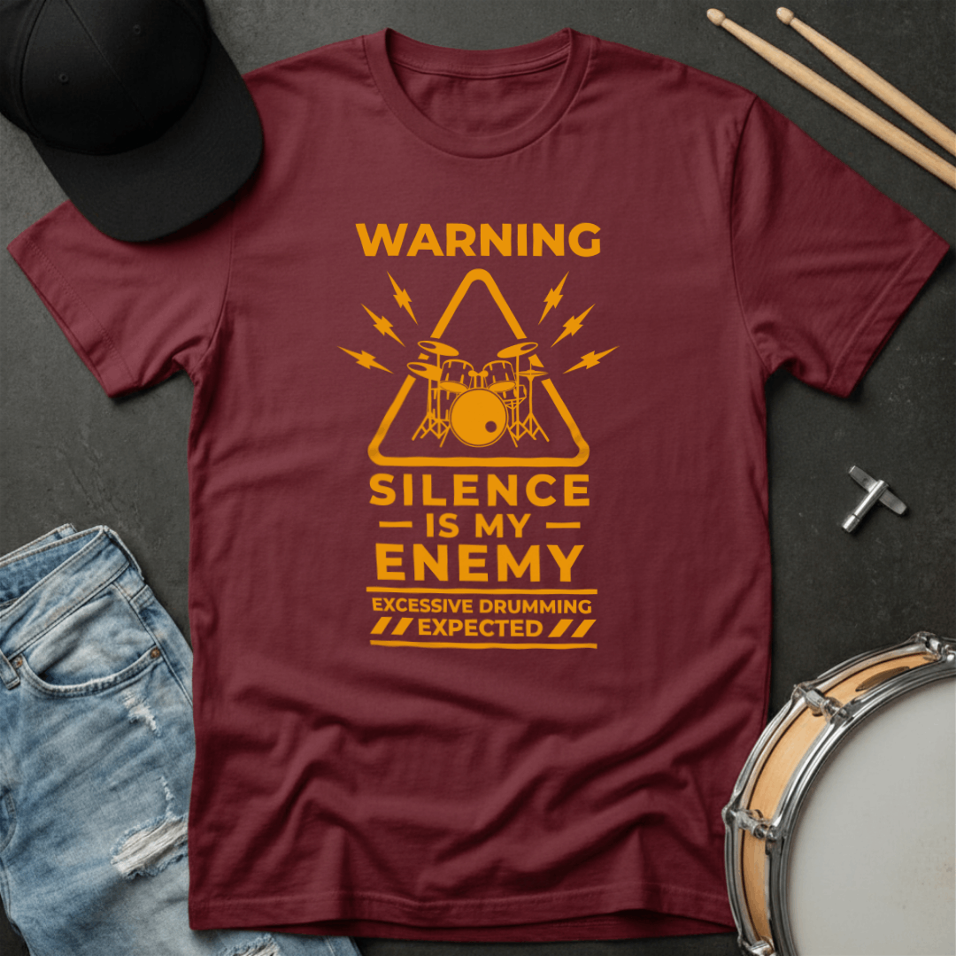 T-Shirt Warning Silence Is My Enemy 