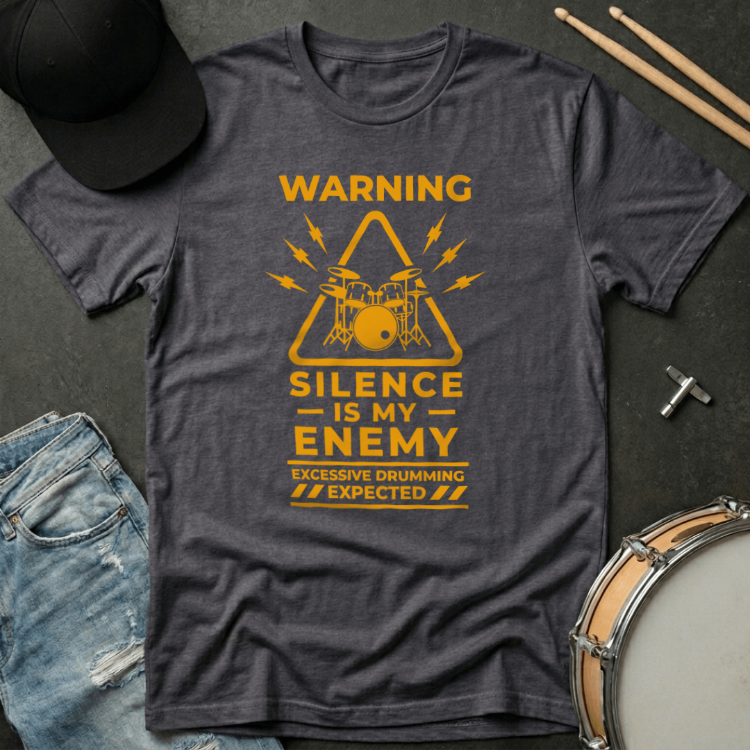 T-Shirt Warning Silence Is My Enemy 