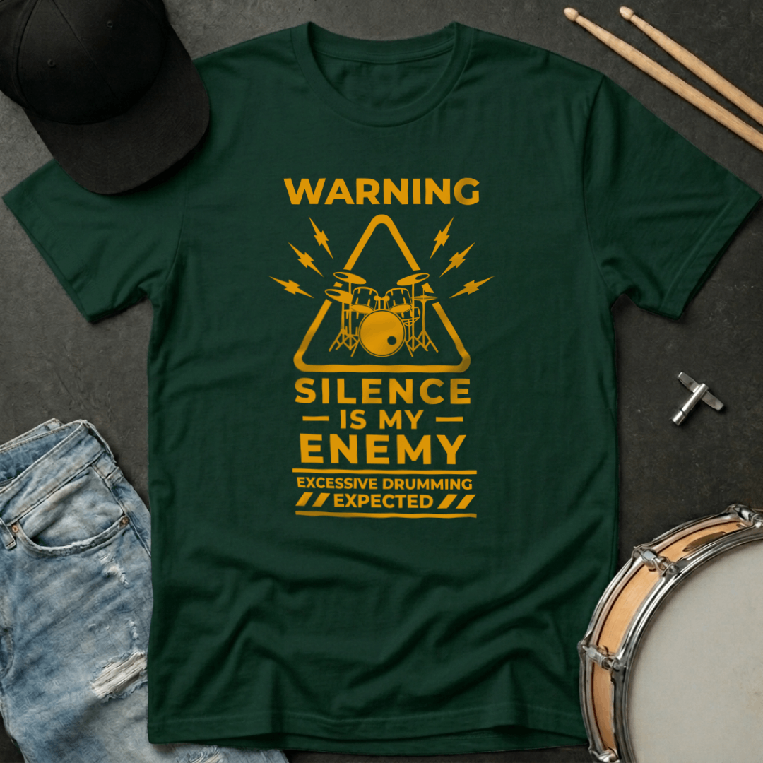 T-Shirt Warning Silence Is My Enemy 