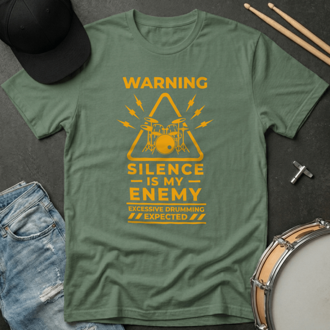 T-Shirt Warning Silence Is My Enemy 