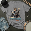 T-Shirt Chick Drummers Rock! T-Shirt