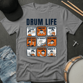 T-Shirt Drum Life "Pain Chart" T-Shirt