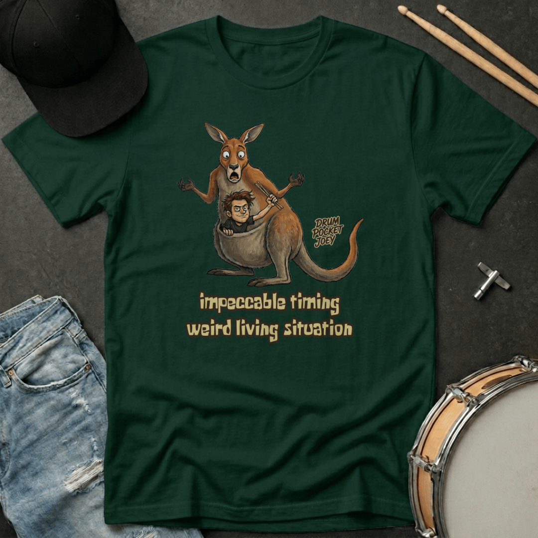 T-Shirt Drum Pocket Joey T-Shirt