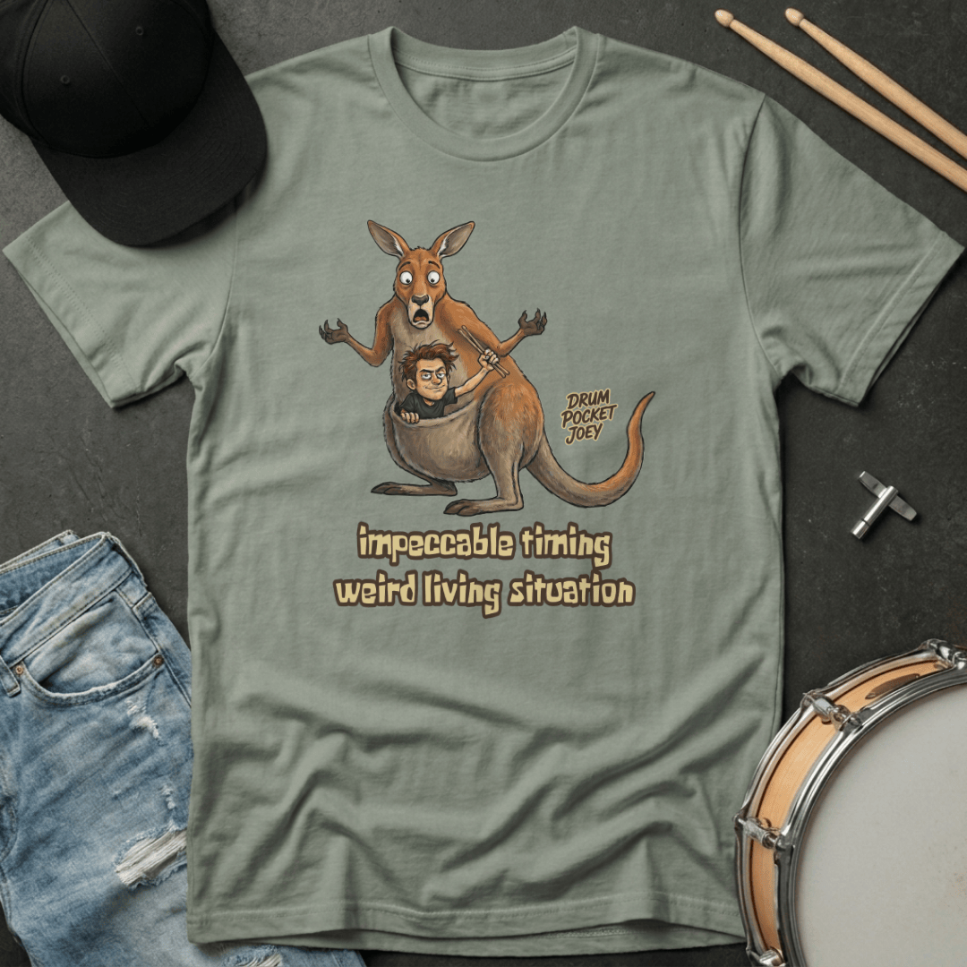 T-Shirt Drum Pocket Joey T-Shirt