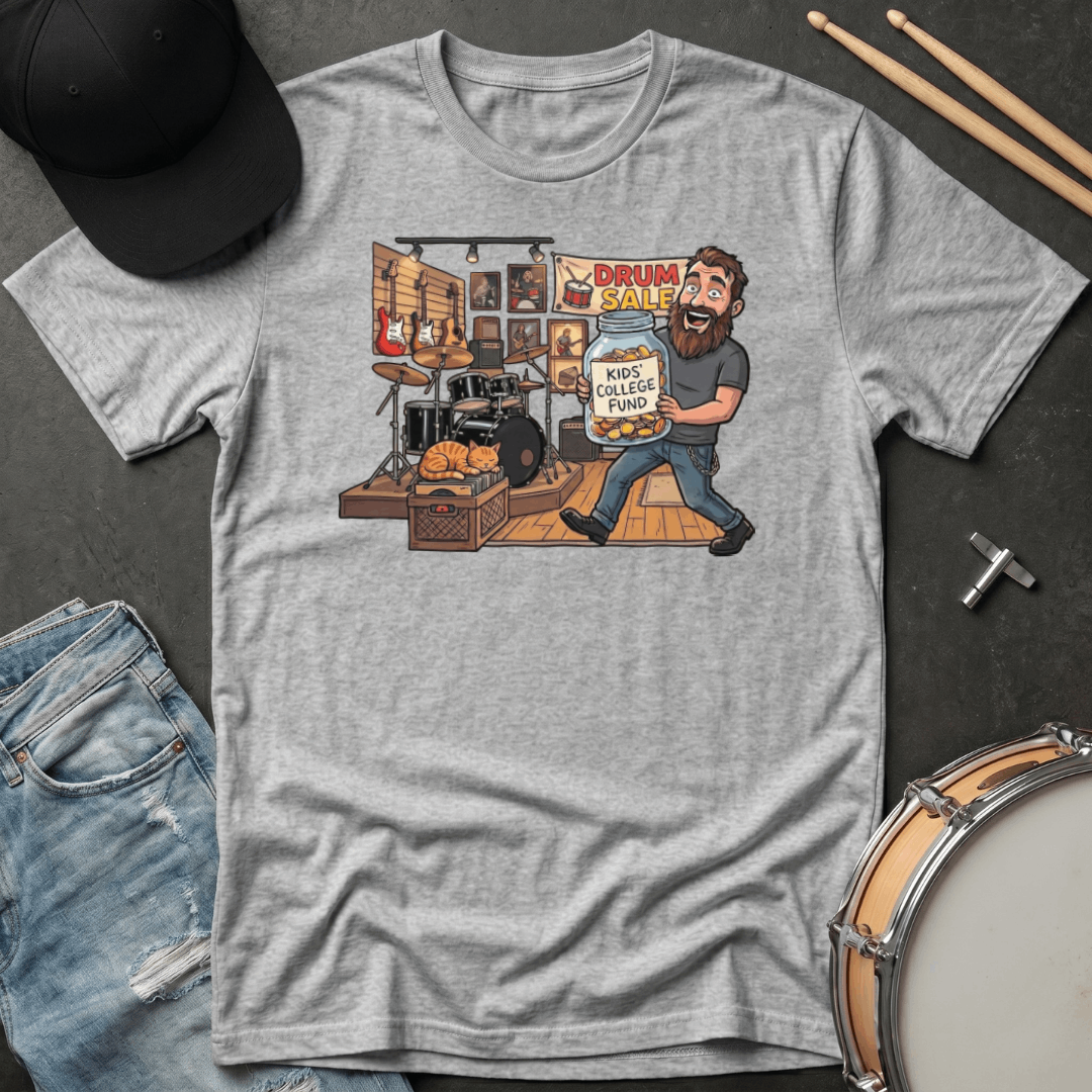 T-Shirt Drum Sale - Kids College Fund T-Shirt