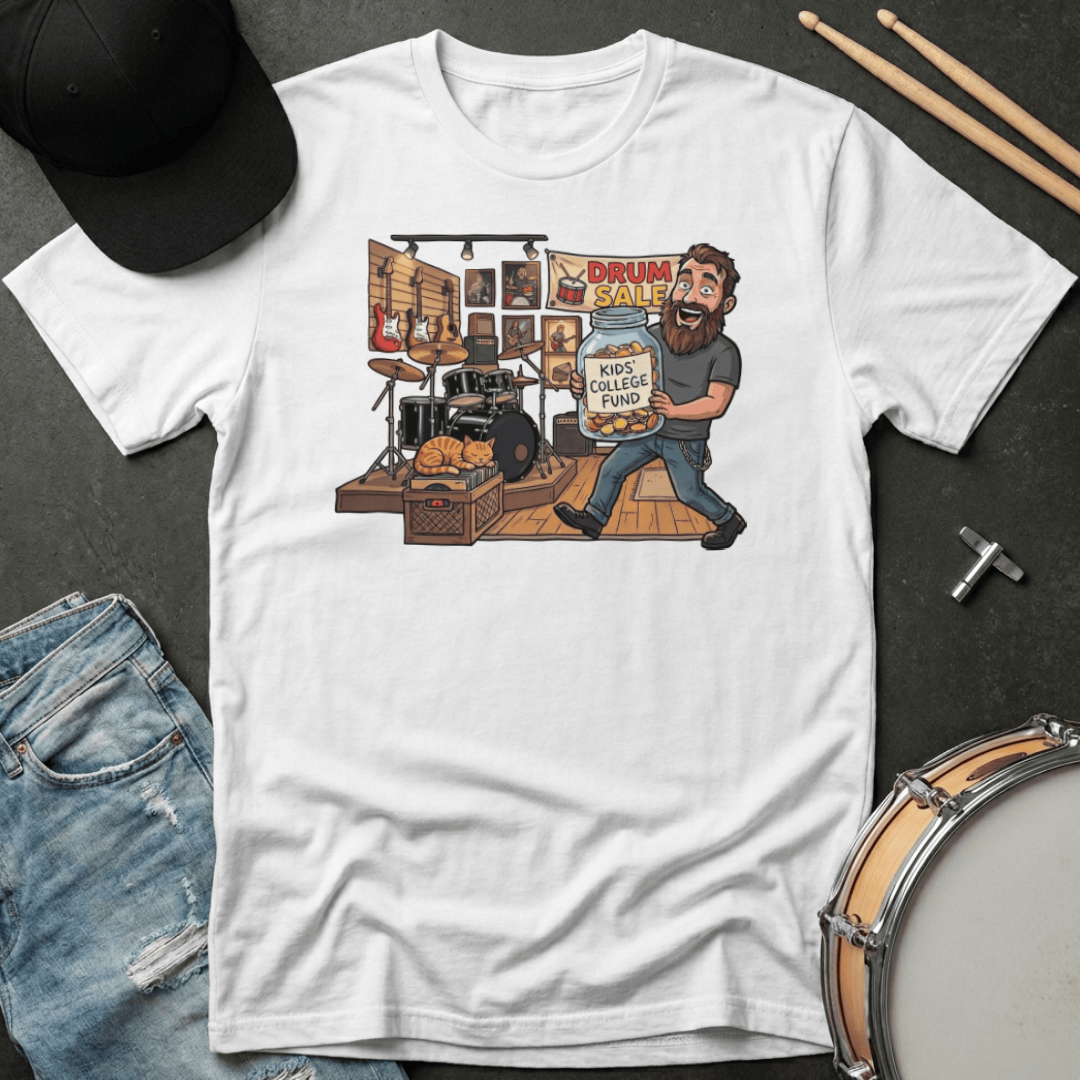 T-Shirt Drum Sale - Kids College Fund T-Shirt