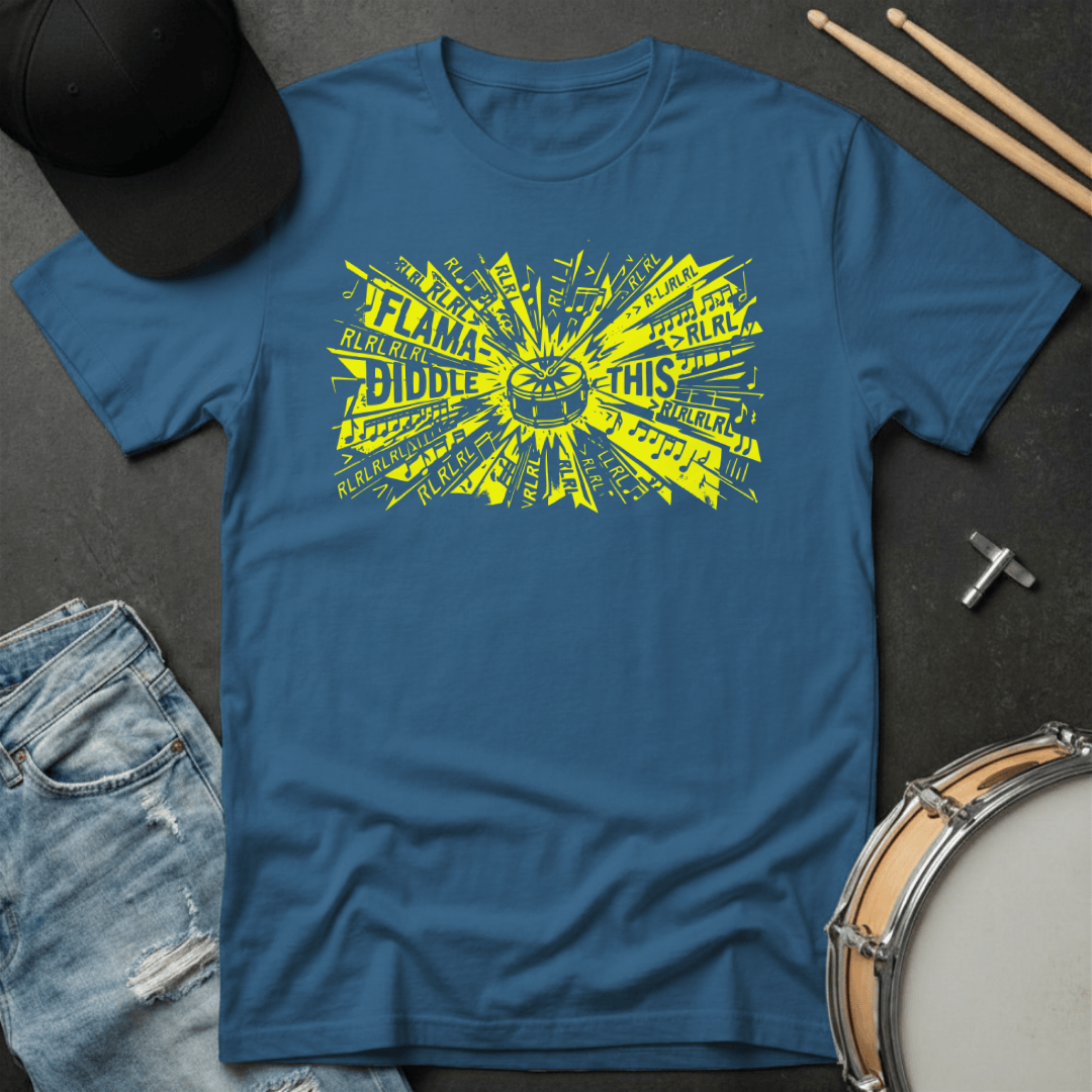 T-Shirt Flamadiddle This "Snare Starburst" T-Shirt