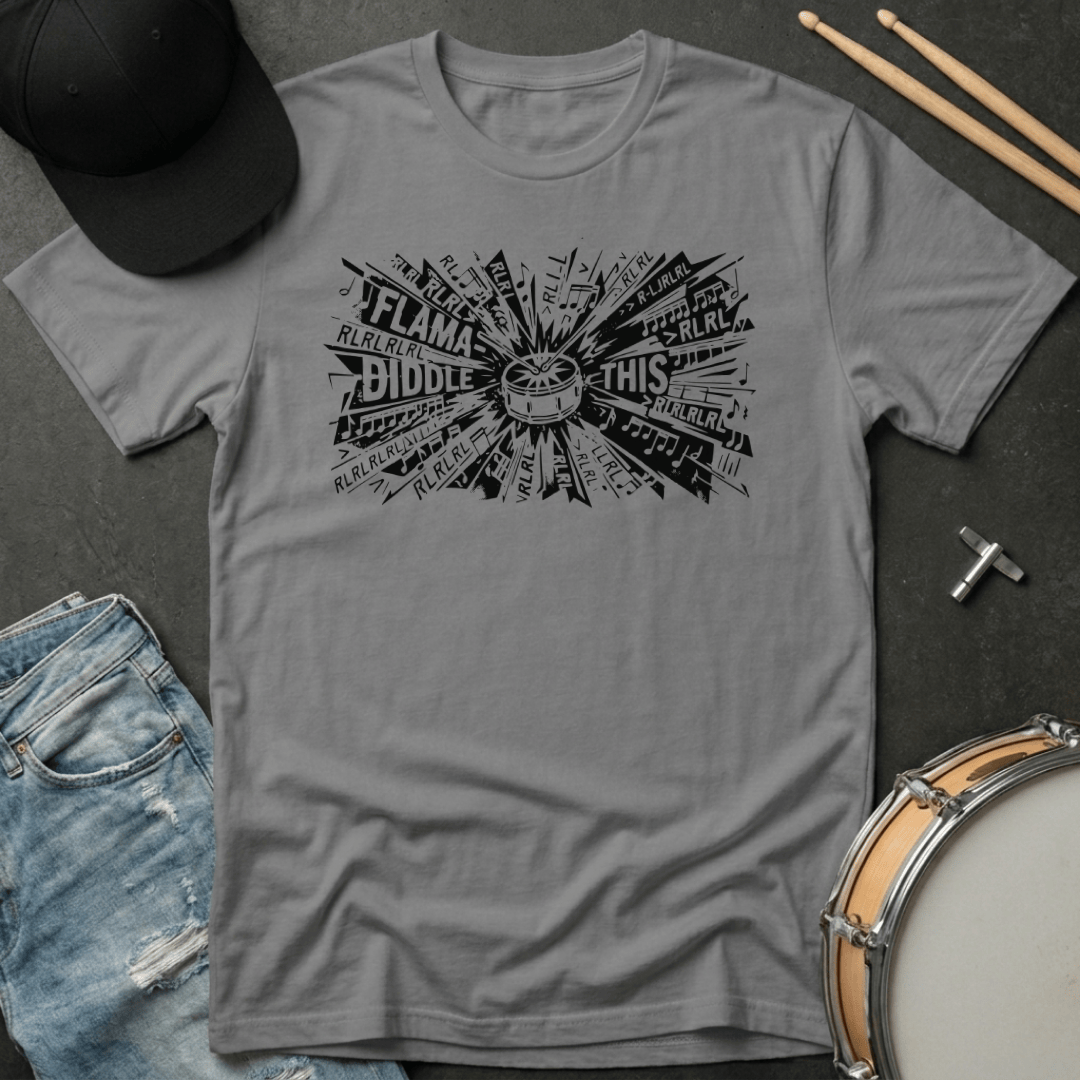T-Shirt Flamadiddle This "Snare Starburst" T-Shirt