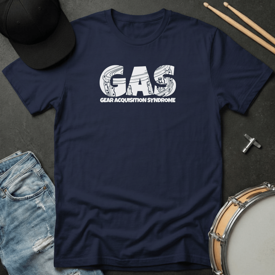 T-Shirt GAS - Gear Acquisition Syndrome "Black/White Graphic" T-Shirt