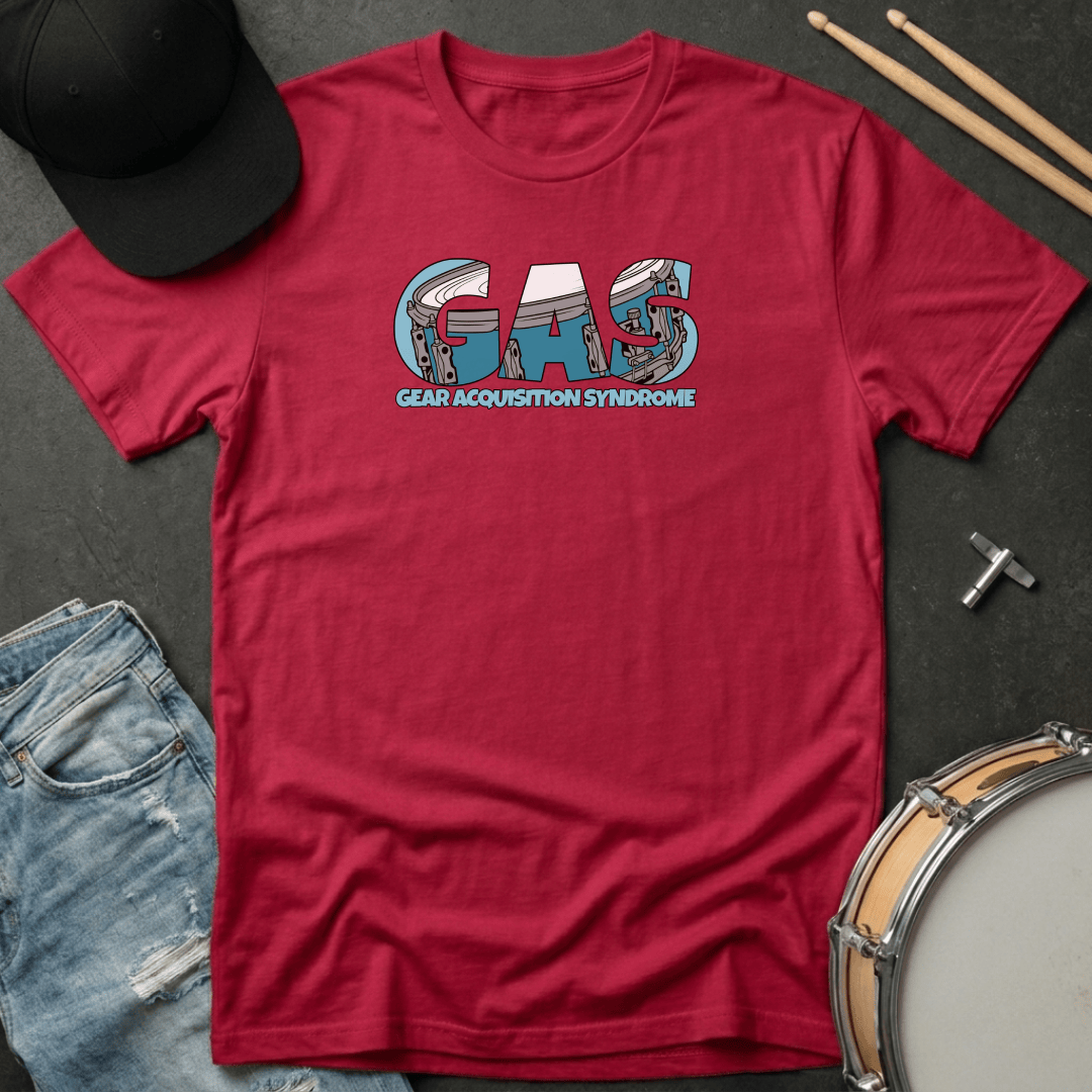 T-Shirt GAS - Gear Acquisition Syndrome "Color Graphic" T-Shirt