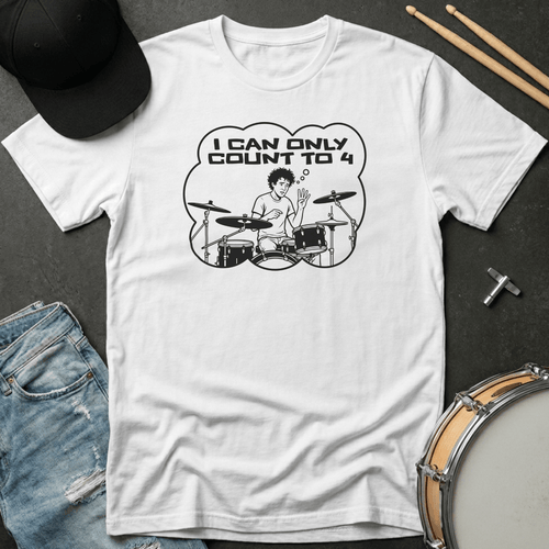 T-Shirt I Can Only Count to 4 T-Shirt