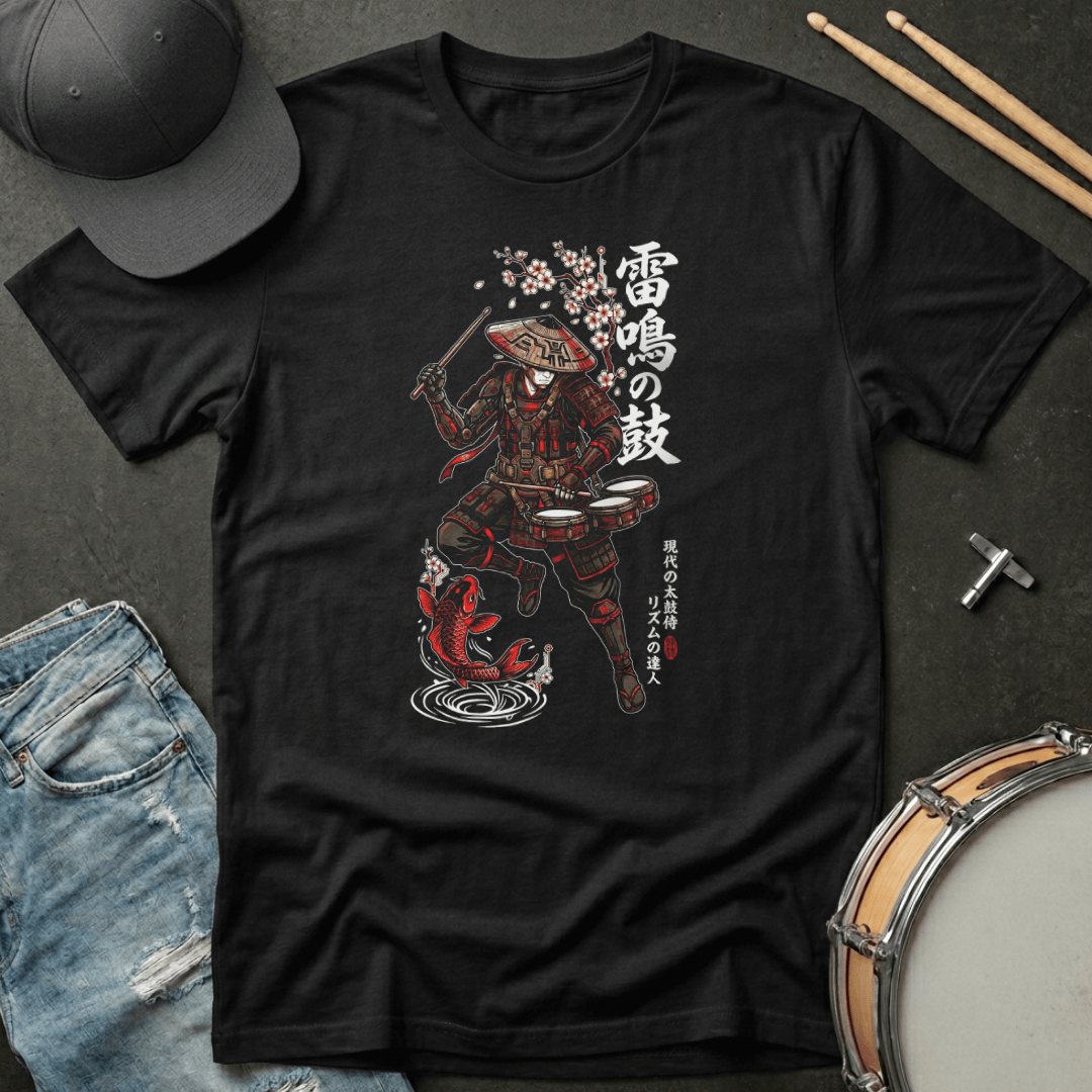 T-Shirt Samurai "Drum of Thunder" T-Shirt