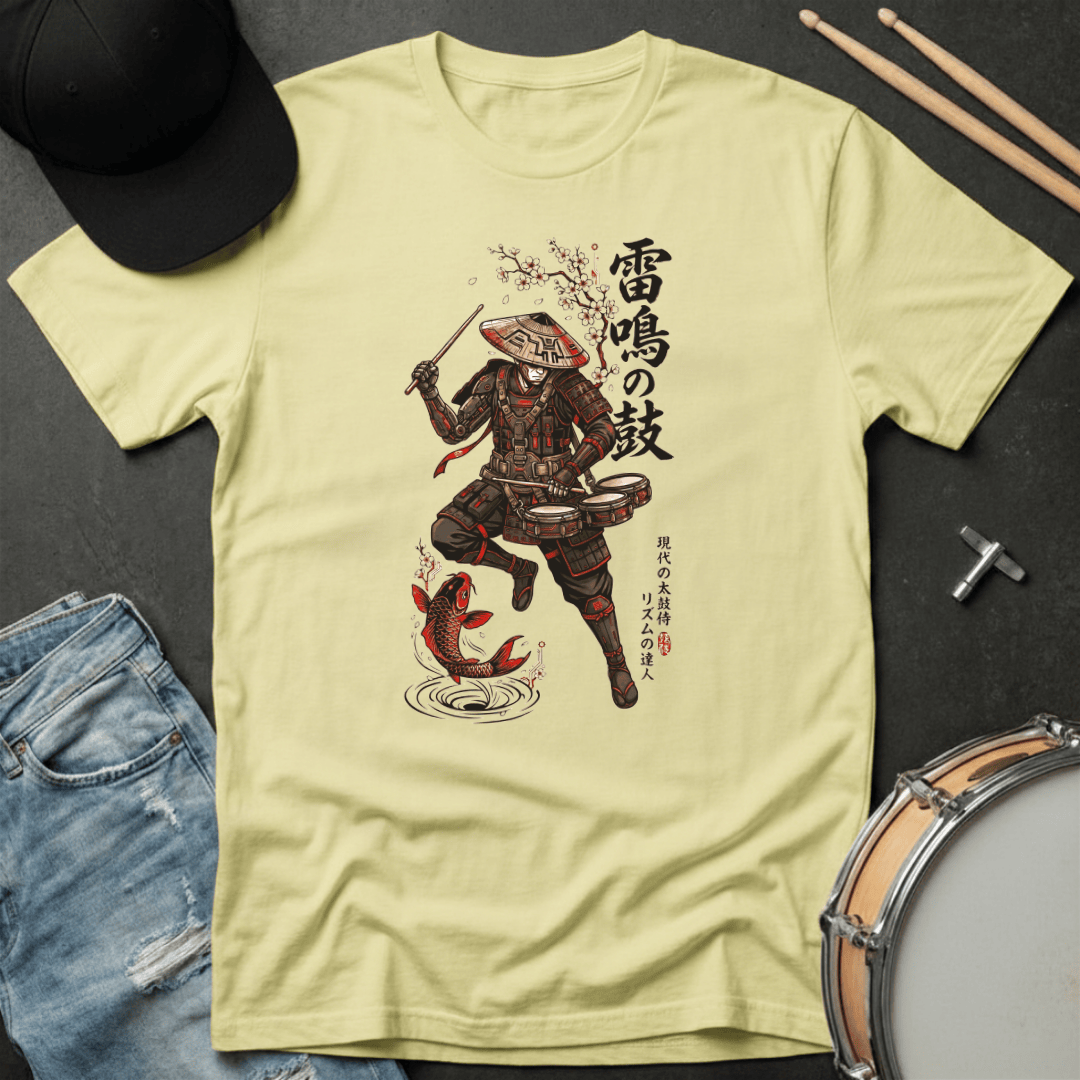 T-Shirt Samurai "Drum of Thunder" T-Shirt