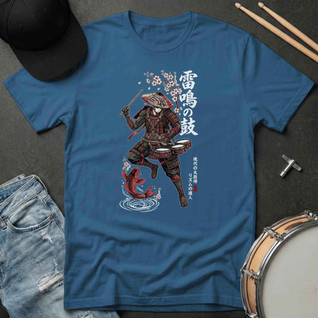 T-Shirt Samurai "Drum of Thunder" T-Shirt