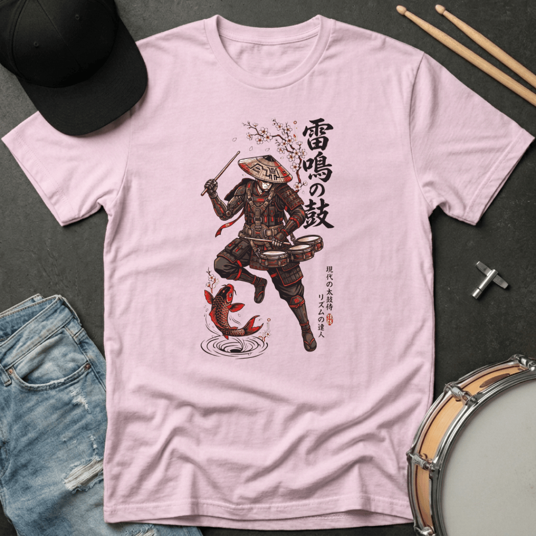 T-Shirt Samurai "Drum of Thunder" T-Shirt