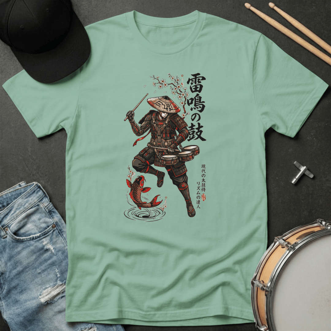 T-Shirt Samurai "Drum of Thunder" T-Shirt