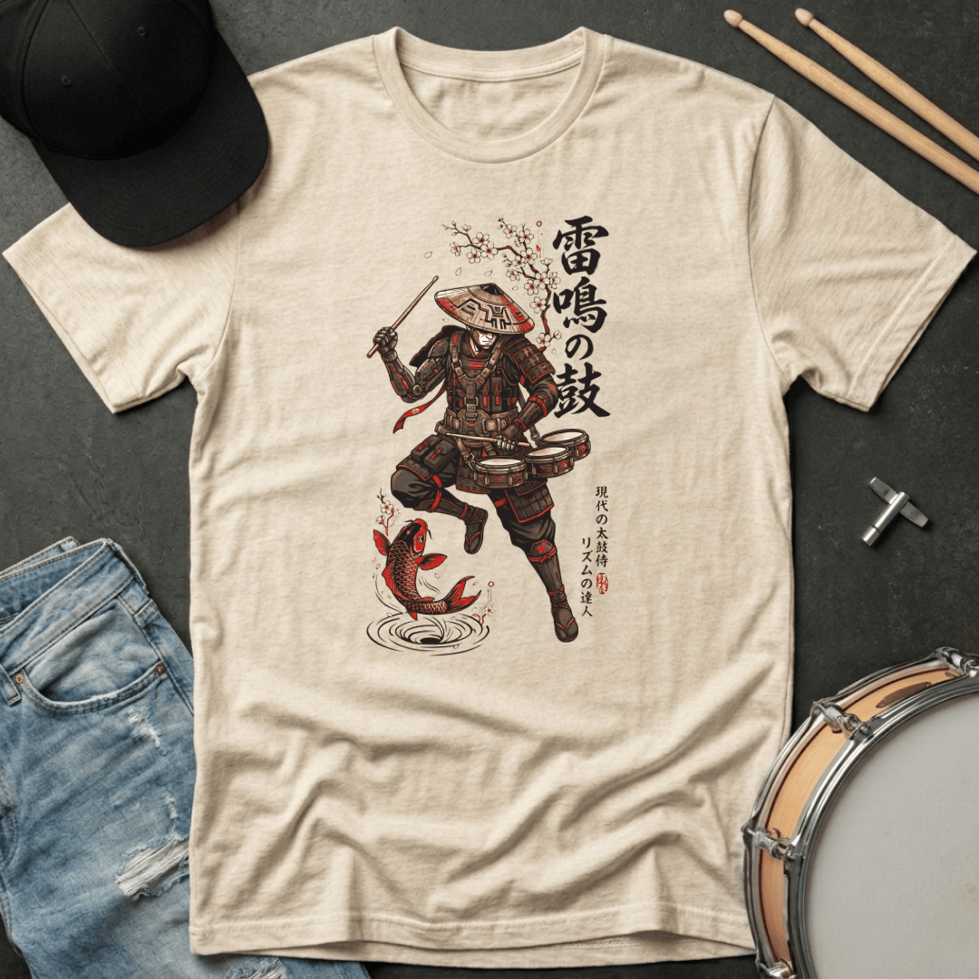 T-Shirt Samurai "Drum of Thunder" T-Shirt