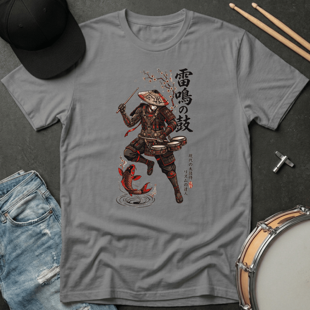 T-Shirt Samurai "Drum of Thunder" T-Shirt