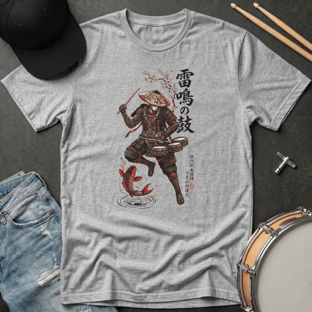 T-Shirt Samurai "Drum of Thunder" T-Shirt