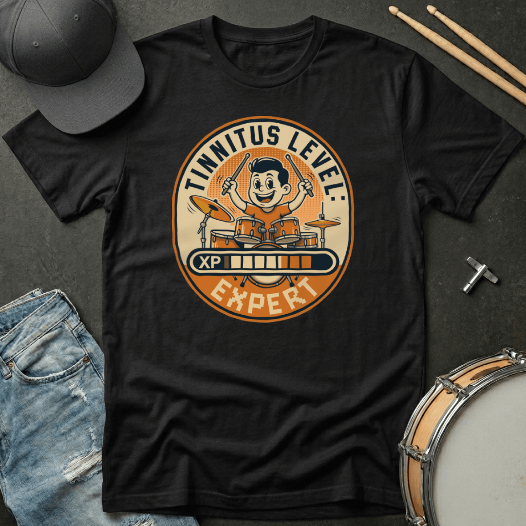 T-Shirt Tinnitus Level Expert T-Shirt