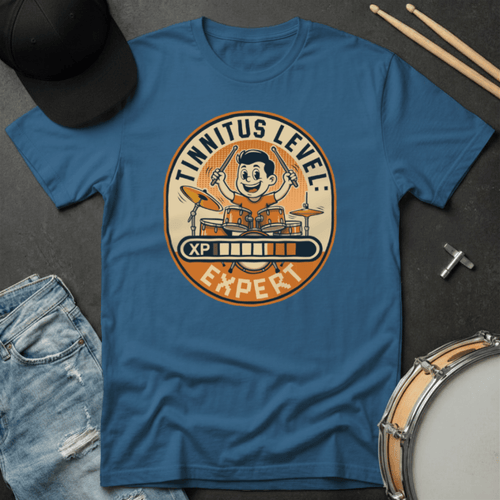 T-Shirt Tinnitus Level Expert T-Shirt