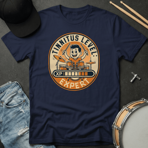 T-Shirt Tinnitus Level Expert T-Shirt