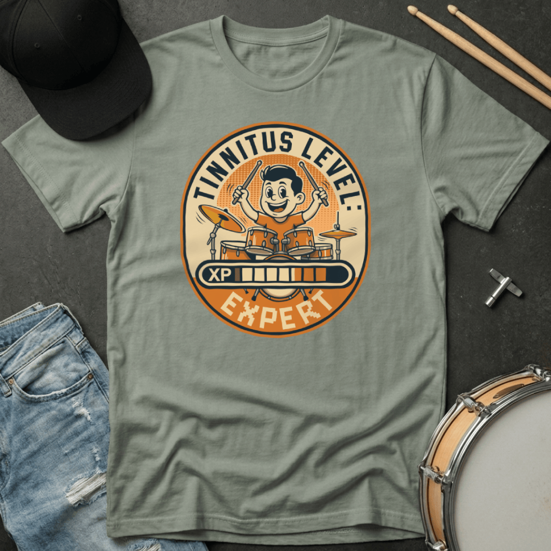 T-Shirt Tinnitus Level Expert T-Shirt